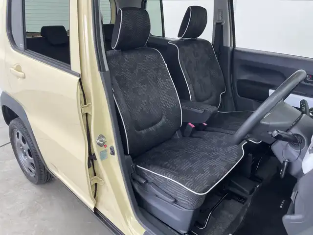 スズキ ハスラー G 三重県 2018(平30)年 4.6万km シフォンアイボリーM /禁煙車//7インチディスプレイオーディオ/　Bluetooth/Apple CarPlay/Android Auto//シートヒーター//プッシュスタート//スマートキー//アイドリングストップ//衝突軽減ブレーキシステム//純正アルミホイール//ライトレベライザー//コーナーセンサー