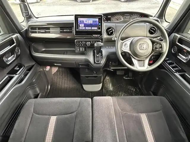 ホンダ Ｎ ＢＯＸ カスタム G L ホンダセンシング 宮崎県 2017(平29)年 13.4万km クリスタルブラックパール /ナビ(VXM-174VFi)//TV/CD/DVD/Bluetooth//ビルトインETC//バックカメラ//片側パワースライドドア//純正フロアマット//社外アルミホイール//ドアバイザー//電格ウィンカーミラー//オートライト//スペアキー×１