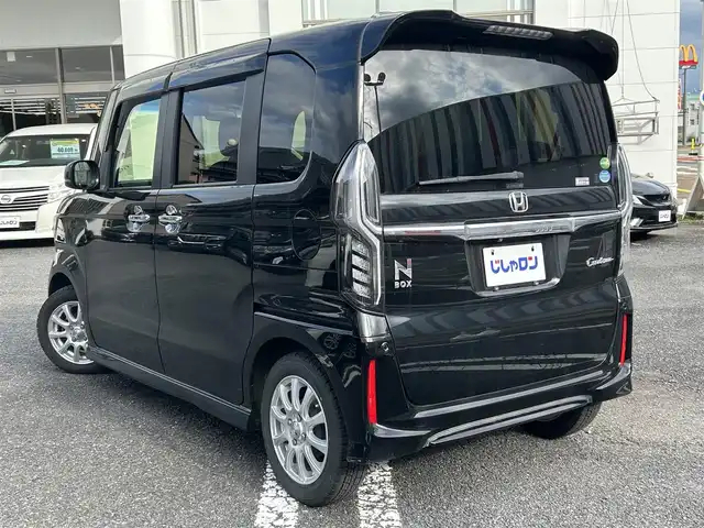 ホンダ Ｎ ＢＯＸ カスタム G L ホンダセンシング 宮崎県 2017(平29)年 13.4万km クリスタルブラックパール /ナビ(VXM-174VFi)//TV/CD/DVD/Bluetooth//ビルトインETC//バックカメラ//片側パワースライドドア//純正フロアマット//社外アルミホイール//ドアバイザー//電格ウィンカーミラー//オートライト//スペアキー×１