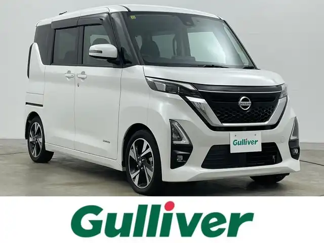 日産 ルークス HWS Gターボ プロパイロットED 岡山県 2020(令2)年 4.7万km ホワイトパール プロパイロット/純正9インチナビ【MM320D-L】/（DVD/フルセグTV/Bluetooth/USB/CD)/ETC/アラウンドビューモニター/純正ドライブレコーダー（前）/両側パワースライドドア/横滑り防止機能/レーンアシスト/衝突軽減ブレーキ/レーダークルーズコントロール/純正15インチアルミホイール/LEDヘッドライト/スマートキー×2/保証書