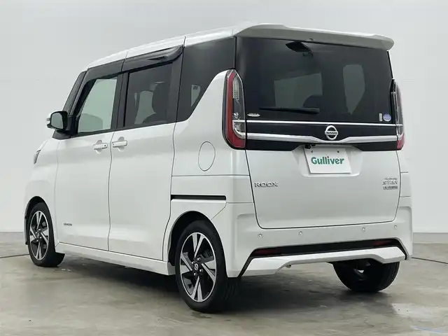 日産 ルークス HWS Gターボ プロパイロットED 岡山県 2020(令2)年 4.7万km ホワイトパール プロパイロット/純正9インチナビ【MM320D-L】/（DVD/フルセグTV/Bluetooth/USB/CD)/ETC/アラウンドビューモニター/純正ドライブレコーダー（前）/両側パワースライドドア/横滑り防止機能/レーンアシスト/衝突軽減ブレーキ/レーダークルーズコントロール/純正15インチアルミホイール/LEDヘッドライト/スマートキー×2/保証書
