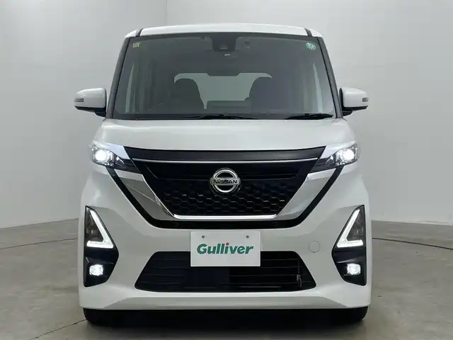 日産 ルークス HWS Gターボ プロパイロットED 岡山県 2020(令2)年 4.7万km ホワイトパール プロパイロット/純正9インチナビ【MM320D-L】/（DVD/フルセグTV/Bluetooth/USB/CD)/ETC/アラウンドビューモニター/純正ドライブレコーダー（前）/両側パワースライドドア/横滑り防止機能/レーンアシスト/衝突軽減ブレーキ/レーダークルーズコントロール/純正15インチアルミホイール/LEDヘッドライト/スマートキー×2/保証書