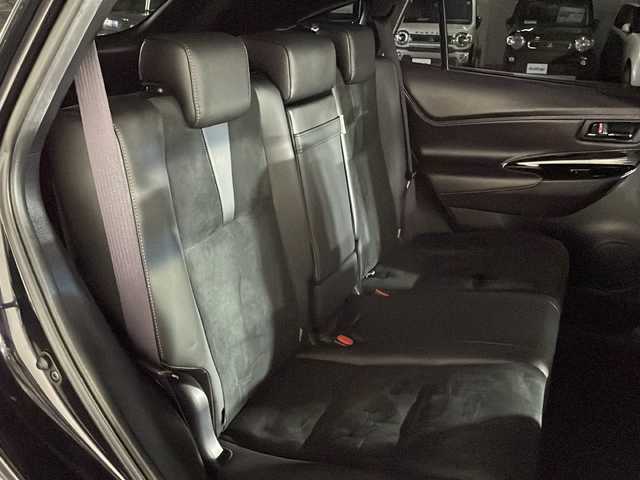 トヨタ ハリアー プレミアム スタイルモーヴ 広島県 2015(平27)年 3.8万km スパークリングブラックパールクリスタルシャイン 純正8型ナビ　/シートヒーター　/バックカメラ　/フルセグTV　/パワーシート　/クルーズコントロール　/オートハイビーム/衝突軽減ブレーキ　/レーンキープアシスト　/LEDヘッドランプ　/ドライブレコーダー　/ETC/純正18インチアルミホイール(235/55/R18)/エアバック（運転席/助手席/サイド/カーテン）