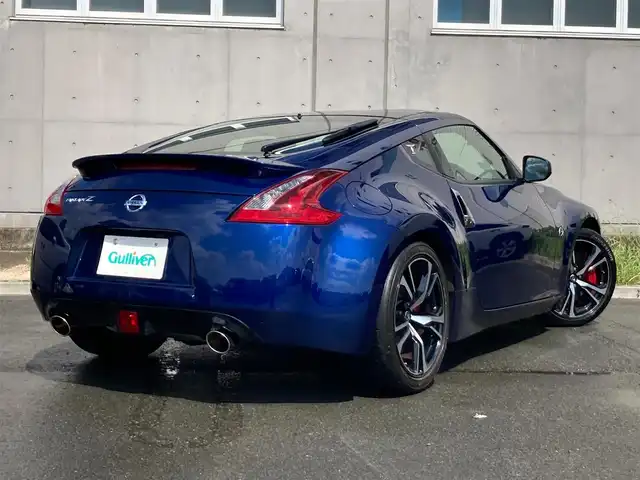 日産 フェアレディ Ｚ バージョンS 静岡県 2021(令3)年 1.7万km オーロラフレアブルーパール 純正HDDナビ/　AM FM CD DVD Bluetooth/ビルトインETC/HIDオートヘッドランプ/純正19インチアルミホイール/革巻きステアリング/ステアリングスイッチ/フロントフォグランプ/スマートキー＆プッシュスタート/純正フロアマット/6速MT/フルセグTV/バックモニター
