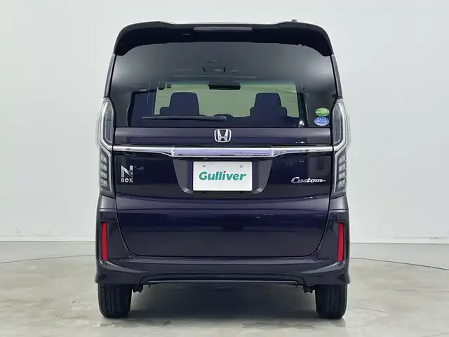 ホンダ Ｎ ＢＯＸ カスタム G EX 新潟県 2017(平29)年 6.5万km プレミアムベルベットパープル・パール ナビ装着スペシャルパッケージ/片側パワースライドドア/専用Gathers8型ナビ(CD/DVD/BT/SD/AM/FM/AppleCarPlay/AndroidAuto)/バックカメラ/革巻きステアリング/ステアリングスイッチ/ビルドインETC/前方ドライブレコーダー(CRV-220D)/前席シートヒーター/純正フロアマット/純正AW/ロールサンシェード/プッシュスタート/スマートキー