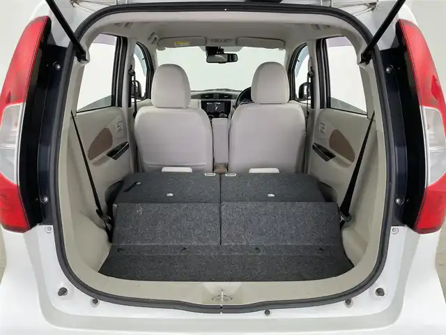 三菱 ｅＫワゴン G　セーフティPKG 大分県 2015(平27)年 3.1万km シルキーホワイト 社外SDナビ/（フルセグ/CD/DVD/AM/FM)/アラウンドビューモニター/衝突軽減ブレーキ/オートハイビーム/オートライト/HIDヘッドライト/オートエアコン/運転席シートヒーター/純正アルミホイール/電動格納ミラー/プッシュスタート・スマートキー/保証書・取扱説明書