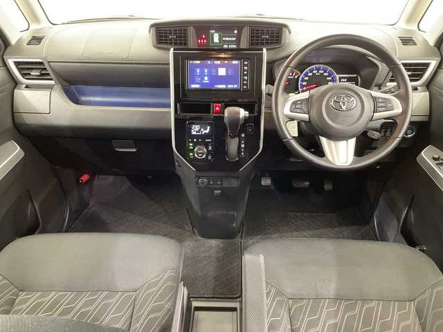 トヨタ ルーミー カスタムG－T 栃木県 2019(令1)年 5.1万km パールホワイトⅢ ワンオーナー/ターボ/SDナビ/（CD/DVD/Bluetooth/フルセグTV）/バックモニター/スマートアシスト/前後コーナーセンサー/ビルトインETC/両側パワースライドドア/前席シートヒーター/オートライト/LEDヘッドライト/横滑り防止装置/フォグランプ/スマートキー/プッシュスタート/アイドリングストップ/ステアリングスイッチ/革巻きステアリング/電動格納ミラー/純正アルミホイール/純正フロアマット