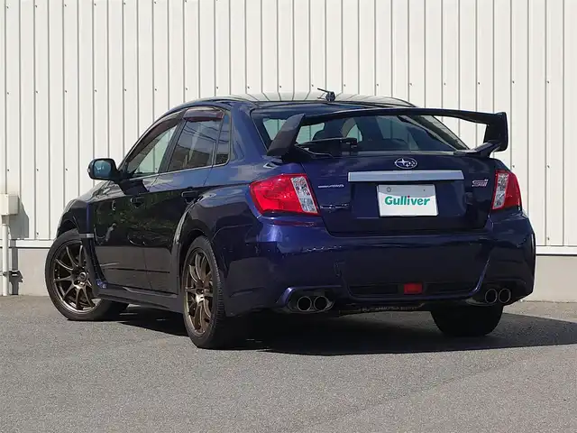 スバル インプレッサ ＷＲＸ STi 山形県 2011(平23)年 5.3万km プラズマブルーシリカ 4WD/6MT/HDDナビ/　　【CD DVD BT フルセグ USB AM/FM】/HIDヘッドライト/ハーフレザーシート/パワーシート/18インチアルミホイール/ターボ/電動格納ウィンカーミラー/フォグランプ/純正フロアマット/ドアバイザ―/スマートキー×2/ETC