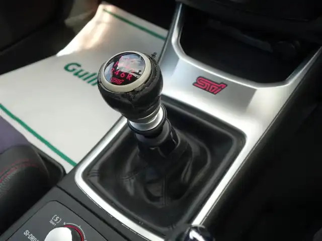 スバル インプレッサ ＷＲＸ STi 山形県 2011(平23)年 5.3万km プラズマブルーシリカ 4WD/6MT/HDDナビ/　　【CD DVD BT フルセグ USB AM/FM】/HIDヘッドライト/ハーフレザーシート/パワーシート/18インチアルミホイール/ターボ/電動格納ウィンカーミラー/フォグランプ/純正フロアマット/ドアバイザ―/スマートキー×2/ETC