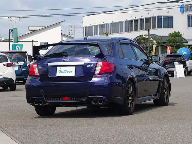 スバル インプレッサ ＷＲＸ STi 山形県 2011(平23)年 5.3万km プラズマブルーシリカ 4WD/6MT/HDDナビ/　　【CD DVD BT フルセグ USB AM/FM】/HIDヘッドライト/ハーフレザーシート/パワーシート/18インチアルミホイール/ターボ/電動格納ウィンカーミラー/フォグランプ/純正フロアマット/ドアバイザ―/スマートキー×2/ETC