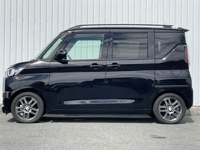 三菱 デリカミニ G プレミアム 福岡県 2024(令6)年 0.1千km アメジストブラック マイパイロット/全周囲カメラ/衝突軽減/デジタルインナーミラー/ハンズフリー両側パワースライドドア/レーンアシスト/ハーフレザー/ステアリングヒーター/前席シートヒーター/ＬＥＤオートライト/オートハイビーム/フォグランプ/ルーフレール/ＤＡＣ/純正AW/電動パーキング/ブレーキホールド/スマートキー/プッシュスタート