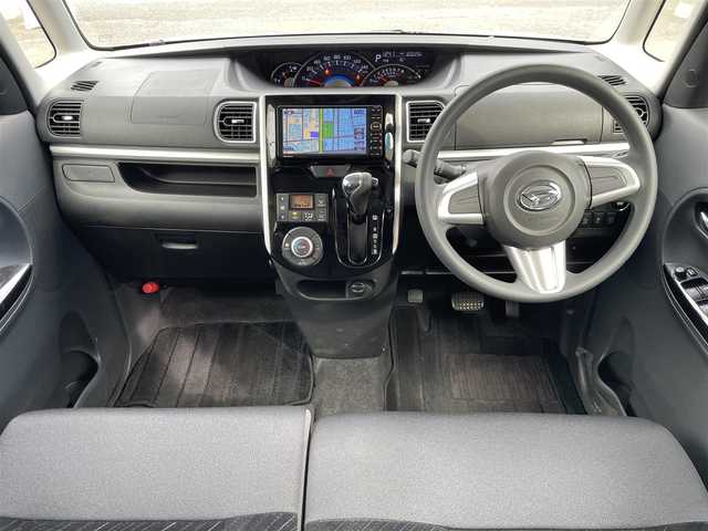 ダイハツ タント カスタム X SA 宮城県 2013(平25)年 6万km パールホワイトⅢ スマートアシスト/アイドリングストップ/パワースライドドア(助手席側)/LEDヘッドライト/オートライト/純正メモリナビ/CD/ワンセグ/バックカメラ/ETC車載器/スマートキー