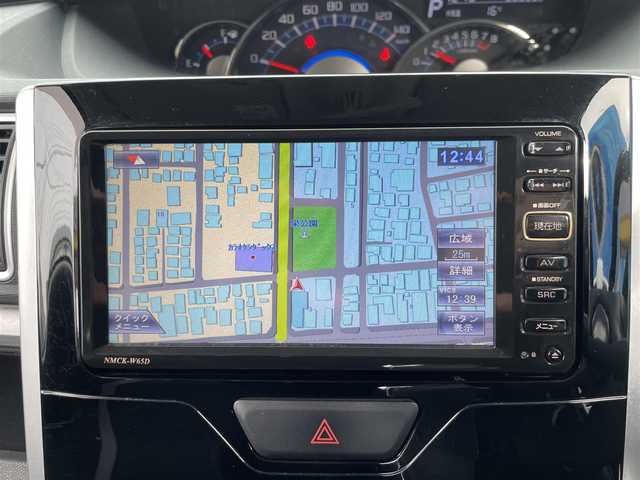 ダイハツ タント カスタム X SA 宮城県 2013(平25)年 6万km パールホワイトⅢ スマートアシスト/アイドリングストップ/パワースライドドア(助手席側)/LEDヘッドライト/オートライト/純正メモリナビ/CD/ワンセグ/バックカメラ/ETC車載器/スマートキー