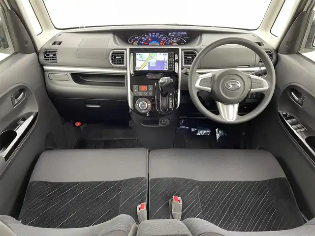 ダイハツ タント カスタム X SA 宮城県 2013(平25)年 6万km パールホワイトⅢ 純正ナビ　/スマートアシスト　/パワースライドドア　/ＨＩＤヘッドランプ　/フォグランプ　/衝突軽減ブレーキ　/バックモニター　/ＥＴＣ　/オートライト　/オートエアコン　/スマートキー　/純正１４インチＡＷ　/禁煙車