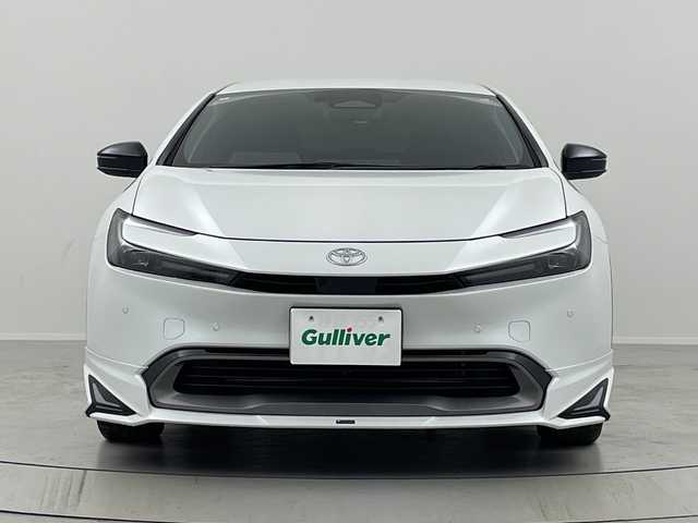 トヨタ プリウス Z 福島県 2024(令6)年 1.5万km プラチナホワイトパールマイカ /モデリスタエアロ　//１２．３インチ純正ナビ(AM/FM/BTA/TV)//全方位カメラ　//衝突被害軽減ブレーキ　//レーダークルーズコントロール　//シートヒーター(D/N)　//エアシート(D/N)　//パワーシート(D席のみ)　//電動リアゲート　//純正ビルトインＥＴＣ２．０　//置くだけ充電//ブラインドスポットモニター//ステアリングヒーター//インテリジェントルームミラー//100V電源//コーナーセンサー(前後)//USB入力端子//スペアキー//LEDヘッドライト