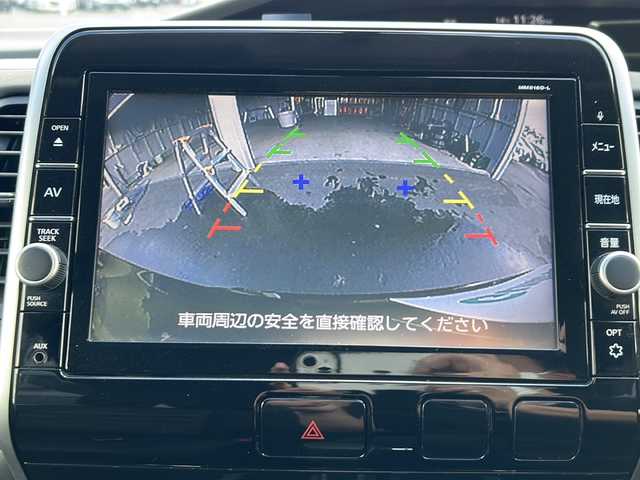 日産 セレナ ハイウェイスター 青森県 2017(平29)年 7.8万km ダイヤモンドブラック ・4WD/・純正9インチナビ/・純正フリップダウンモニター/・フルセグ/・Bluetooth/・エンジンスターター/・両側パワースライドドア/・衝突軽減ブレーキ/・レーンキープアシスト/・レーダークルーズコントロール/・プッシュスタート/・スマートキー/・ETC/・純正15AW/・純正LEDヘッドライト/・純正フォグライト