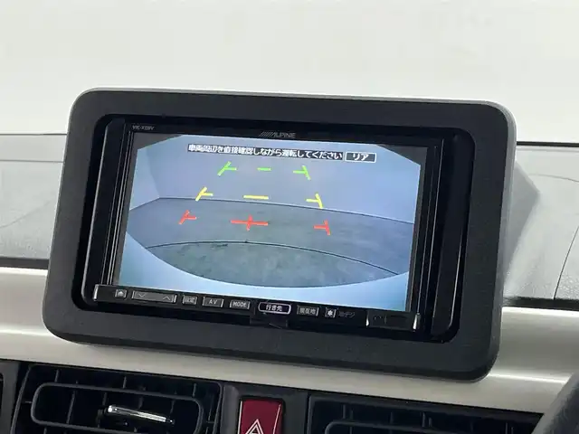 ダイハツ ムーヴ キャンバス ストライプス G 埼玉県 2024(令6)年 0.4万km シャイニングホワイトパール/スムーズグレーマイカメタリック スマートアシスト/・衝突回避支援ブレーキ/・車線逸脱抑制制御機能/・車線逸脱警報/・標識認識機能/社外ALPINEHDDナビ【VIE-X08V】/・CD/DVD/MSV/Bluetooth/フルセグ/バックカメラ/社外ALPINE後席モニター【パッケージ-M900C】/両後パワースライドドア/スマートキー/前後コーナーセンサー/オートブレーキホールド/純正LEDヘッドライト/フォグランプ/ドアバイザー/社外前後ドライブレコーダー/社外ETC/サイド＆カーテンエアバッグ