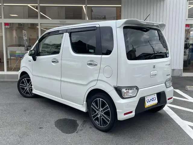 スズキ ワゴンＲ スティングレー HYBRID T 大阪府 2021(令3)年 9.1万km ピュアホワイトP (株)IDOMが運営する【じしゃロン東大阪店】の自社ローン専用車両になりますこちらは現金またはオートローンご利用時の価格です。自社ローンご希望の方は別途その旨お申付け下さい/KENWOODナビ 【MDV-S810L】/(Bluetooth/フルセグTV/CD/DVD/FM/AM)/衝突被害軽減ブレーキ/シートヒーター/ビルトインETC/クルーズコントロール/クリアランスソナー/スマートキー＆プッシュスタート/スペアキー