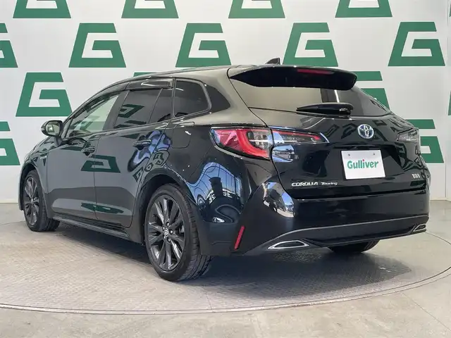 トヨタ カローラツーリング ハイブリッド ダブルバイビー 鹿児島県 2020(令2)年 4.7万km ブラックマイカ 禁煙車/トヨタセーフティセンス/　・レーントレーシングアシスト/　・レーンディバーチャーアラート/　・レーダークルーズコントロール/　・オートマチックハイビーム/ブラインドスポットモニター/純正ナビ機能付きディスプレイオーディオ/　・フルセグTV/　・USB接続/　・AppleCarPlay/　・AndroidAuto/　・MiraCast/　・AM/FM/電動パーキング/電動格納ミラー/オートライト/ETC/バックカメラ/ドライブレコーダー/ステアリングリモコン/冬用社外ホイールタイヤ積み込み