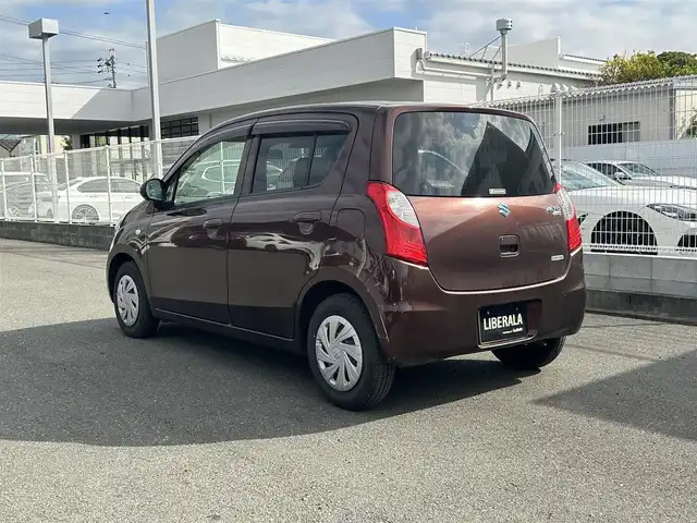 スズキ アルト エコ S 愛知県 2012(平24)年 5.7万km マルーンブラウンパール 登録時走行距離57265キロ/純正オーディオ/(AMFMラジオ/CD)/純正ドアバイザー/純正フロアマット/ＥＴＣ/アイドリングストップ/リモコンキー/盗難防止装置/取扱説明書/整備記録簿