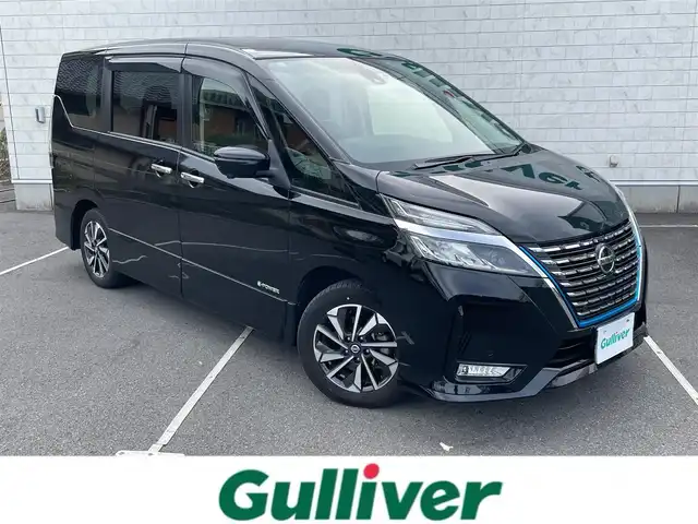 日産 セレナ e－パワー ハイウェイスター V 静岡県 2021(令3)年 8.5万km ダイヤモンドブラック 純正10インチナビ/・フルセグTV/・Bluetooth接続/・DVD再生/プロパイロット/エマージェンシーブレーキ/BSM/スマートルームミラー/アラウンドビューモニター/前後コーナーセンサー/両側パワスラ/電動パーキングブレーキ/オートブレーキホールド/LEDオートライト/オートハイビーム/ビルトインETC/ドラレコ/純正16インチアルミホイール
