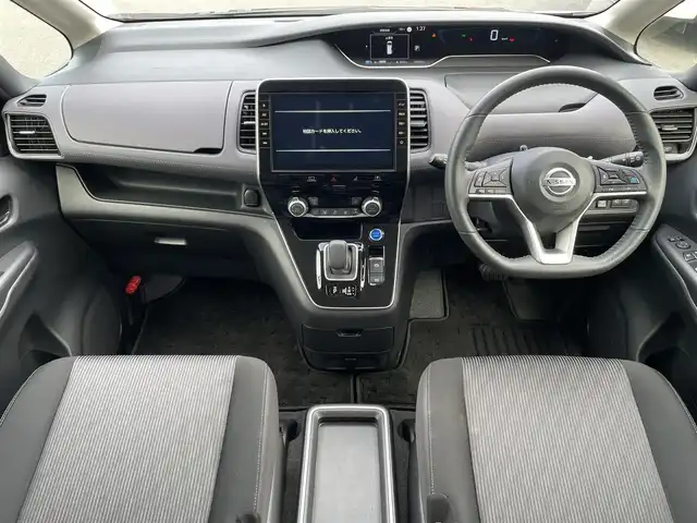 日産 セレナ e－パワー ハイウェイスター V 静岡県 2021(令3)年 8.5万km ダイヤモンドブラック 純正10インチナビ/・フルセグTV/・Bluetooth接続/・DVD再生/プロパイロット/エマージェンシーブレーキ/BSM/スマートルームミラー/アラウンドビューモニター/前後コーナーセンサー/両側パワスラ/電動パーキングブレーキ/オートブレーキホールド/LEDオートライト/オートハイビーム/ビルトインETC/ドラレコ/純正16インチアルミホイール