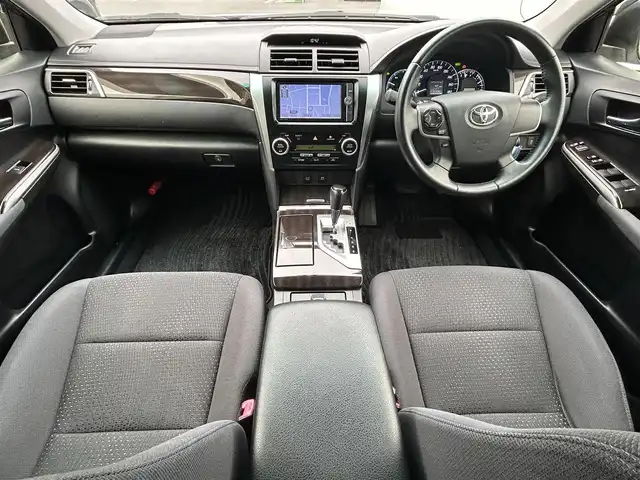 トヨタ カムリ ハイブリット Gパッケージ 福島県 2013(平25)年 7.3万km ホワイトパールクリスタルシャイン 純正ナビゲーション/【CD/DVD/SD/Bluetooth/TV】/バックカメラ/ビルトインETC/クルーズコントロール/運転席電動シート/HIDオートライト/純正フロアマット/純正ドアバイザー