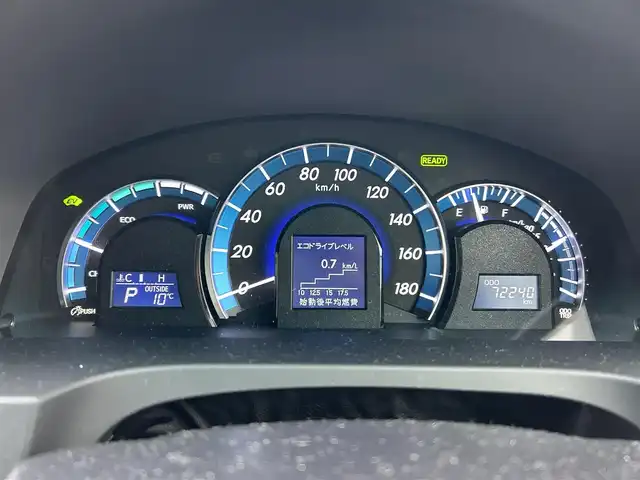 トヨタ カムリ ハイブリット Gパッケージ 福島県 2013(平25)年 7.3万km ホワイトパールクリスタルシャイン 純正ナビゲーション/【CD/DVD/SD/Bluetooth/TV】/バックカメラ/ビルトインETC/クルーズコントロール/運転席電動シート/HIDオートライト/純正フロアマット/純正ドアバイザー