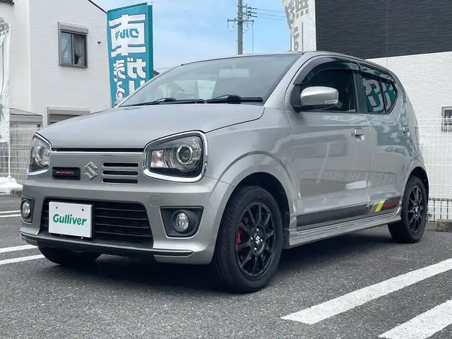 スズキ アルト ワークス 三重県 2018(平30)年 5.6万km スチールシルバーM 登録時55667km/禁煙車/ALPINE7インチディスプレイオーディオ/(Bluetooth・AM/FM・USB・HDMI)/RECAROシート/バックカメラ/ステアリングスイッチ/サブウーハー/電動格納ミラー/革巻きステアリング/スマートキー/プッシュスタート/スペアキー/純正フロアマット/LEDヘッドライト/フォグランプ