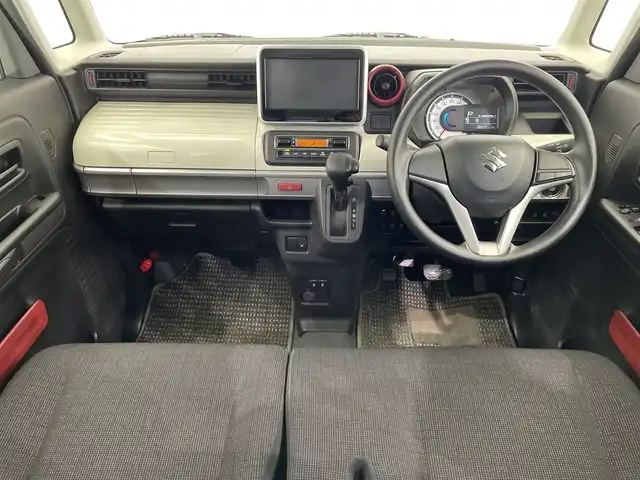 スズキ スペーシア HYBRID X 栃木県 2023(令5)年 0.4万km シフォンアイボリーM デュアルセンサーブレーキサポート2/コーナーセンサー/両側パワースライドドア/シートヒーター/禁煙車/オートライト/横滑り防止装置/スマートキー/プッシュスタート/アイドリングストップ/電動格納ミラー/社外フロアマット