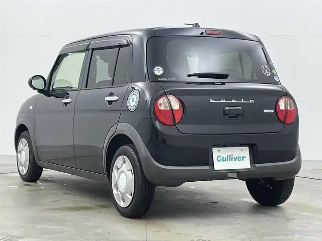 スズキ ラパン モード 岡山県 2021(令3)年 2.4万km ブルーイッシュブラックパール3 純正ナビ/CN-RZ765W/（CD/DVD/BT/TV)/全方位カメラ/ドライブレコーダー/LEDヘッドライト/オートライト/ビルトインETC/シートヒーター/レーダーブレーキサポート/USB