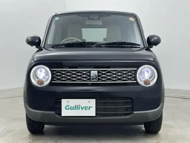 スズキ ラパン モード 岡山県 2021(令3)年 2.4万km ブルーイッシュブラックパール3 純正ナビ/CN-RZ765W/（CD/DVD/BT/TV)/全方位カメラ/ドライブレコーダー/LEDヘッドライト/オートライト/ビルトインETC/シートヒーター/レーダーブレーキサポート/USB