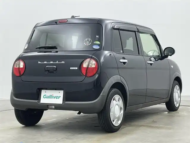 スズキ ラパン モード 岡山県 2021(令3)年 2.4万km ブルーイッシュブラックパール3 純正ナビ/CN-RZ765W/（CD/DVD/BT/TV)/全方位カメラ/ドライブレコーダー/LEDヘッドライト/オートライト/ビルトインETC/シートヒーター/レーダーブレーキサポート/USB