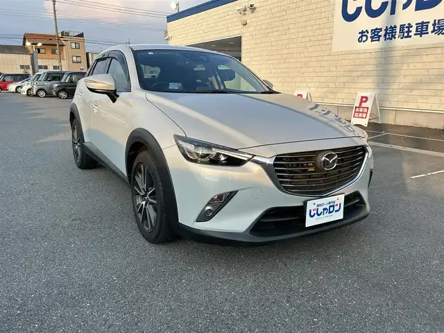 マツダ ＣＸ－３ XD ツーリング 群馬県 2016(平28)年 9.7万km 白／シルバー (株)IDOMが運営する【じしゃロン伊勢崎店】の自社ローン専用車両になりますこちらは現金またはオートローンご利用時の価格です。自社ローンご希望の方は別途その旨お申付け下さい/フルセグテレビ/バックカメラ/ETC/DVD/CD/TV/BT/USB/AUX/LEDヘッドライト