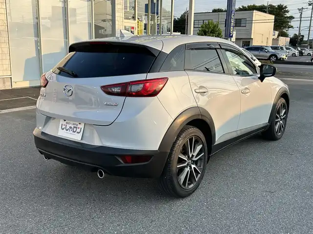 マツダ ＣＸ－３ XD ツーリング 群馬県 2016(平28)年 9.7万km 白／シルバー (株)IDOMが運営する【じしゃロン伊勢崎店】の自社ローン専用車両になりますこちらは現金またはオートローンご利用時の価格です。自社ローンご希望の方は別途その旨お申付け下さい/フルセグテレビ/バックカメラ/ETC/DVD/CD/TV/BT/USB/AUX/LEDヘッドライト