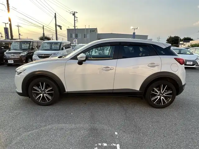 マツダ ＣＸ－３ XD ツーリング 群馬県 2016(平28)年 9.7万km 白／シルバー (株)IDOMが運営する【じしゃロン伊勢崎店】の自社ローン専用車両になりますこちらは現金またはオートローンご利用時の価格です。自社ローンご希望の方は別途その旨お申付け下さい/フルセグテレビ/バックカメラ/ETC/DVD/CD/TV/BT/USB/AUX/LEDヘッドライト