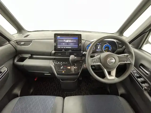 日産 ルークス ハイウェイスター X 熊本県 2020(令2)年 3.6万km フローズンバニラパール 純正9インチナビMM320D-L（ＤＶＤ・フルセグ・ＢＴ・ＡＵＸ）/全周囲カメラ　/前方ドライブレコーダー　/両側パワースライドドア　/前後クリアランスソナー　/エマージェンシーブレーキ　/横滑り防止　/アイドリングストップ/純正フロアマット/純正１４インチAW/オートライト/LEDヘッドライト/スマートキー/プッシュスタート