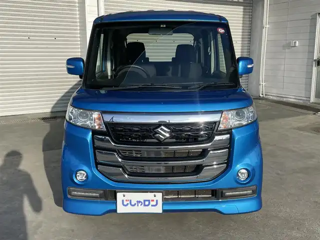 スズキ スペーシア カスタム Z ターボ 茨城県 2017(平29)年 7.1万km ブリスクブルーM (株)IDOMが運営する【じしゃロン水戸店】の自社ローン専用車両になりますこちらは現金またはオートローンご利用時の価格です。自社ローンご希望の方は別途その旨お申付け下さい/ターボ/ワンオーナー/パイオニア８インチナビフルセグTV/（AVIC-RL900）/バックカメラ/左側パワースライドドア/シートヒーター/純正フロアマット/クルーズコントロール
