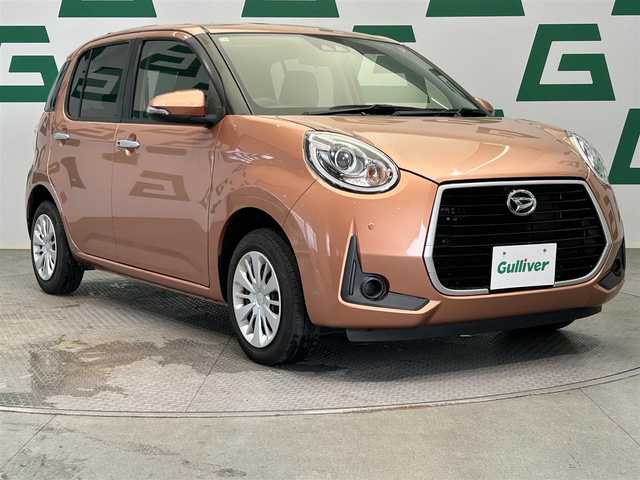 ダイハツ ブーン シルク SAⅢ 鹿児島県 2019(令1)年 2.5万km ブリリアントカッパークリスタルマイカ 禁煙車/純正オーディオ/スマートアシストIII/先行車発信お知らせ/誤発進抑制制御/ABS/横滑り防止装置/前後コーナーセンサー/レーンキープアシスト/盗難防止装置/オートライト/オートマチックハイビーム/衝突被害軽減システム/電動格納ミラー/プッシュスタート