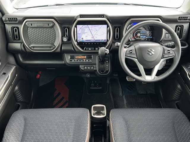 スズキ ハスラー Jスタイル Ⅱ ターボ 山形県 2023(令5)年 2.6万km オフブルーメタリック/ガンメタリック2トーンルーフ 4wd/デュアルカメラブレーキサポート/前後コーナーセンサー/純正ナビ/（Bluetooth/CD/フルセグ)/全方位カメラ/LEDオートライト/オートマチックハイビーム/フォグランプ/前後ドライブレコーダー/DN席シートヒーター/ステアリングスイッチ/ビルトインETC2.0/AC100V充電/純正AW/純正フロアマット/電動格納ウィンカーミラー/スマートキー/ドアバイザー