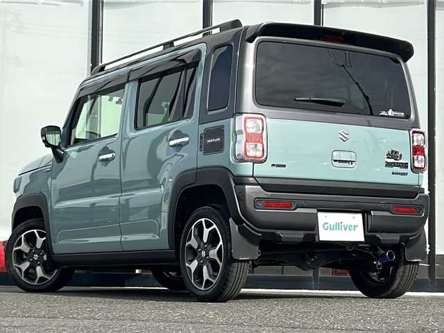 スズキ ハスラー Jスタイル Ⅱ ターボ 山形県 2023(令5)年 2.6万km オフブルーメタリック/ガンメタリック2トーンルーフ 4wd/デュアルカメラブレーキサポート/前後コーナーセンサー/純正ナビ/（Bluetooth/CD/フルセグ)/全方位カメラ/LEDオートライト/オートマチックハイビーム/フォグランプ/前後ドライブレコーダー/DN席シートヒーター/ステアリングスイッチ/ビルトインETC2.0/AC100V充電/純正AW/純正フロアマット/電動格納ウィンカーミラー/スマートキー/ドアバイザー