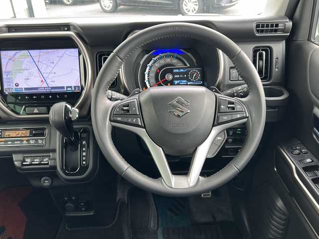 スズキ ハスラー Jスタイル Ⅱ ターボ 山形県 2023(令5)年 2.6万km オフブルーメタリック/ガンメタリック2トーンルーフ 4wd/デュアルカメラブレーキサポート/前後コーナーセンサー/純正ナビ/（Bluetooth/CD/フルセグ)/全方位カメラ/LEDオートライト/オートマチックハイビーム/フォグランプ/前後ドライブレコーダー/DN席シートヒーター/ステアリングスイッチ/ビルトインETC2.0/AC100V充電/純正AW/純正フロアマット/電動格納ウィンカーミラー/スマートキー/ドアバイザー