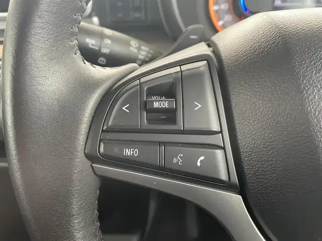 スズキ スペーシア ギア HYBRID XZターボ 茨城県 2019(平31)年 3.9万km アクティブイエロー/ガンメタリック2トーン 純正ディーラーOPナビ/　(AM/FM/SD/DVD/Bluetooth)/フルセグ/全方位カメラ/ETC/ドライブレコーダー/両側パワースライドドア/USB入力端子/ルーフレール/スマートキー/シートヒーター/クルーズコントロール/後方コーナーセンサー/レーンキープアシスト/横滑り防止機能/LEDヘッドライト/オートライト/純正アルミホイール/純正フロアマット