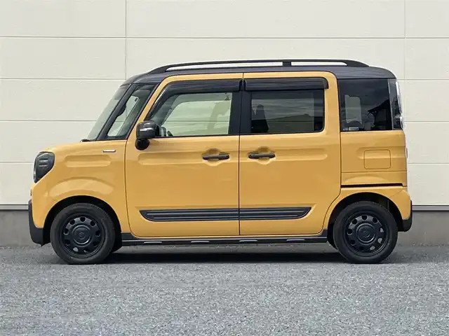 スズキ スペーシア ギア HYBRID XZターボ 茨城県 2019(平31)年 3.9万km アクティブイエロー/ガンメタリック2トーン 純正ディーラーOPナビ/　(AM/FM/SD/DVD/Bluetooth)/フルセグ/全方位カメラ/ETC/ドライブレコーダー/両側パワースライドドア/USB入力端子/ルーフレール/スマートキー/シートヒーター/クルーズコントロール/後方コーナーセンサー/レーンキープアシスト/横滑り防止機能/LEDヘッドライト/オートライト/純正アルミホイール/純正フロアマット