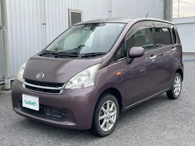 ダイハツ ムーヴ X リミテッド 静岡県 2011(平23)年 3.3万km シルキーマルーンクリスタルメタリック ユーザー買取/純正ナビ/バックカメラ/純正AW