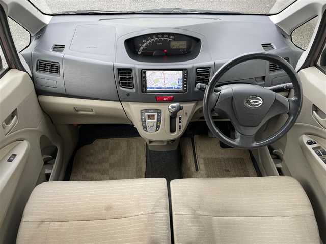 ダイハツ ムーヴ X リミテッド 静岡県 2011(平23)年 3.3万km シルキーマルーンクリスタルメタリック ユーザー買取/純正ナビ/バックカメラ/純正AW