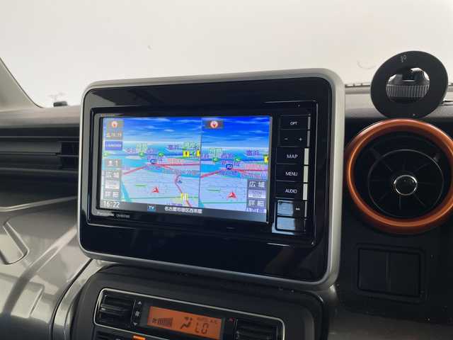スズキ スペーシア ギア HYBRID XZ 愛知県 2021(令3)年 4.7万km オフブルーメタリック/ガンメタリック2トーンルーフ 衝突被害軽減システム/純正7インチSDナビ（あり）/両側パワースライドドア/レーダークルーズコントロール/シートヒーター/フルセグTV/CD DVD/Bluetooth/バックカメラ/コーナーセンサー/ルーフレール/LEDヘッドライト/ドライブレコーダー/ETC/ステアリングスイッチ/スマートキー/プッシュスタート/ルーフキャリア
