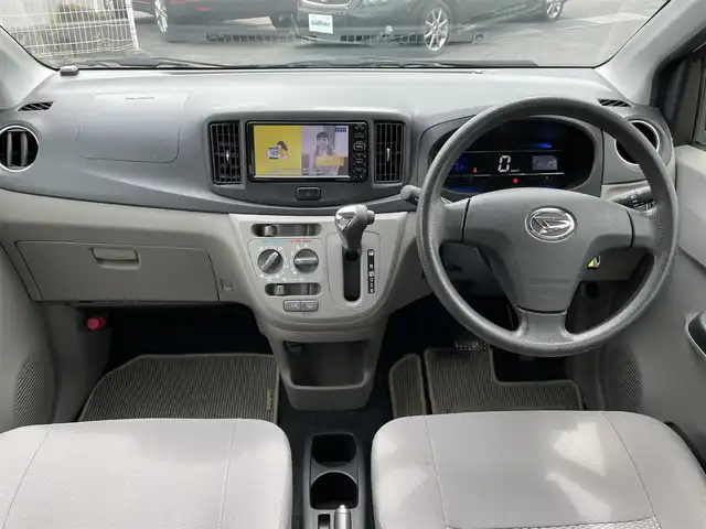 ダイハツ ミラ イース Xf SA 長野県 2014(平26)年 2.1万km パールホワイトⅢ 純正ナビ（FM/AM、CD）/バックカメラ/ワンセグテレビ/横滑り防止装置/盗難防止装置/ダブルエアバック/衝突軽減システム/ハロゲンヘッドライト/ABS/純正サマータイヤ積み込み/社外１４AW/保証書、取扱説明書、記録簿/ワンオーナー/リモコンキー