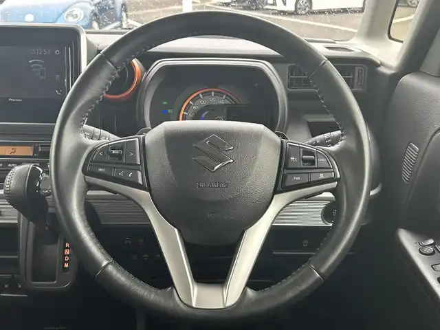 スズキ スペーシア ギア HYBRID XZターボ 鹿児島県 2020(令2)年 3.2万km フェニックスレッドパール/ガンメタリック2トーンルーフ ワンオーナー/社外ナビ/(Bluetooth/CD/DVD)/バックカメラ/両側パワースライドドア/レーダークルーズコントロール/前席シートヒーター/ルーフレール/アイドリングストップ/ETC/スマートキー/スペアキー×１