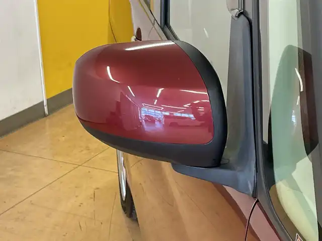 ダイハツ タント L SA Ⅲ 群馬県 2017(平29)年 5.5万km ファイアークォーツレッドM スマートアシスト/・衝突軽減ブレーキ/・オートライト/・横滑り防止/・リアコーナーセンサー/社外７インチナビ/・AM/FM/SD/・ワンセグTVCD/DVD/バックカメラ/純正フロアマット/純正ドアバイザー/リモコンキー